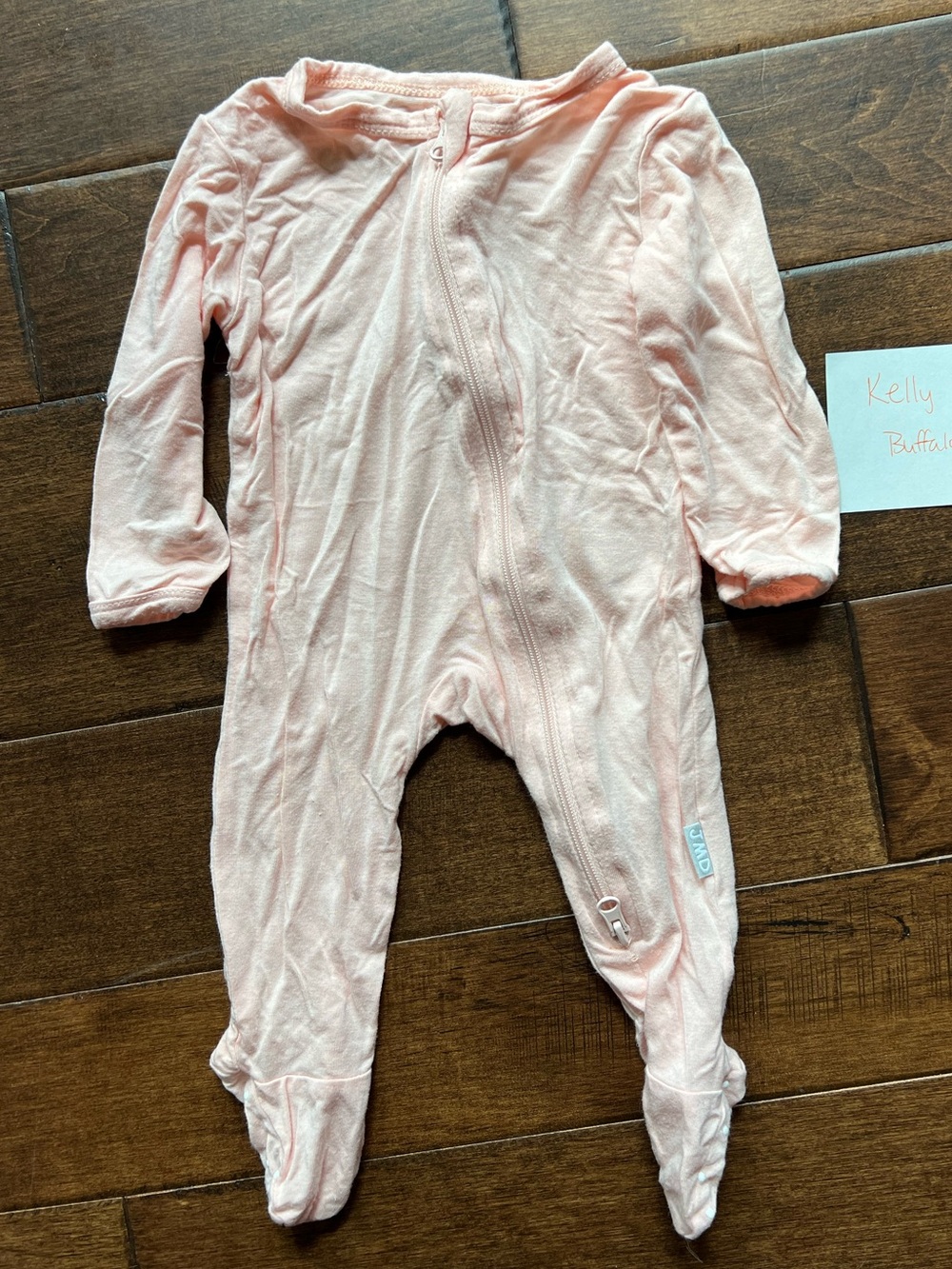 Bamboo Footed One-Piece Zipper Pajamas